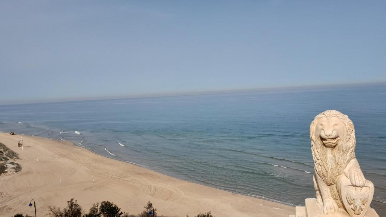Faro Cullera Primera Linea Playa Del Dosel ファロ・デ・クリェラ エクステリア 写真